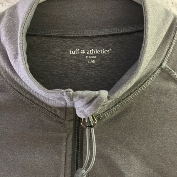 Tuff Athletics size large womens zip up jacketpink inner - Picture 2 of 9